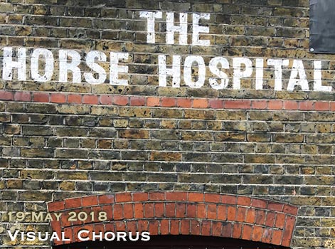 Visual Chorus at London's Horse Hospital